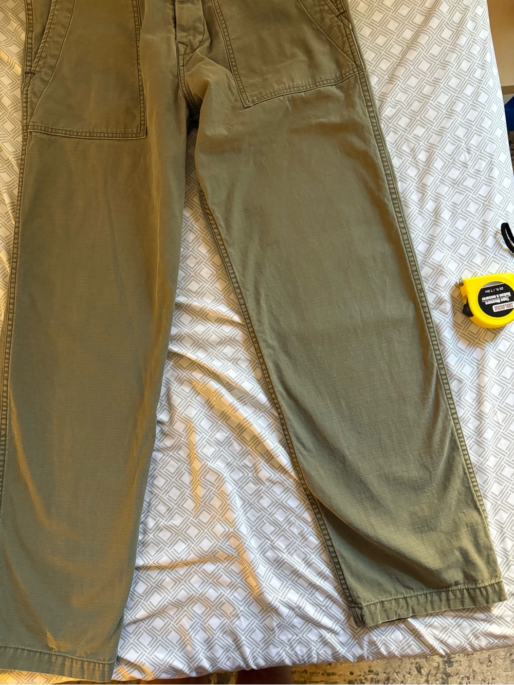 Imogene + Willie Blake Military Trousers in Olive Women’s Size M 31” Waist - Picture 13 of 14